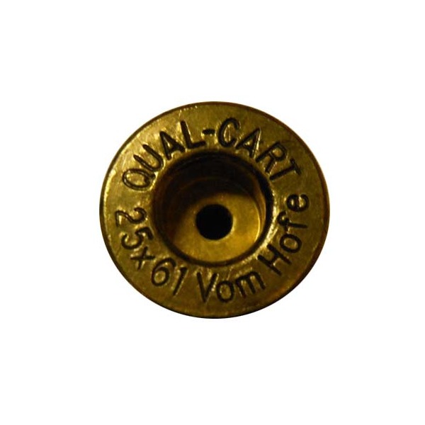 QUALITY CARTRIDGE BRASS 25x61 VOM HOFE UNPRIMED 20/BAG