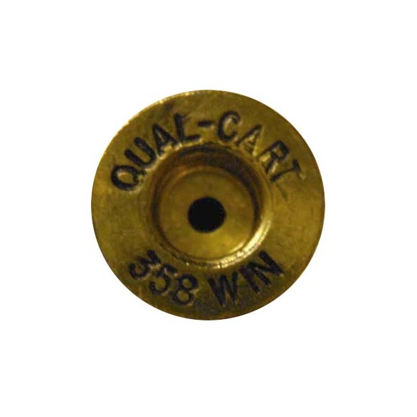 QUALITY CARTRIDGE BRASS 358 WINCHESTER UNPRIMED 20/BAG