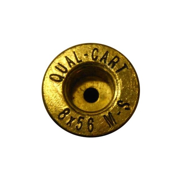 QUALITY CARTRIDGE BRASS 8x56 M-S UNPRIMED 20/BAG