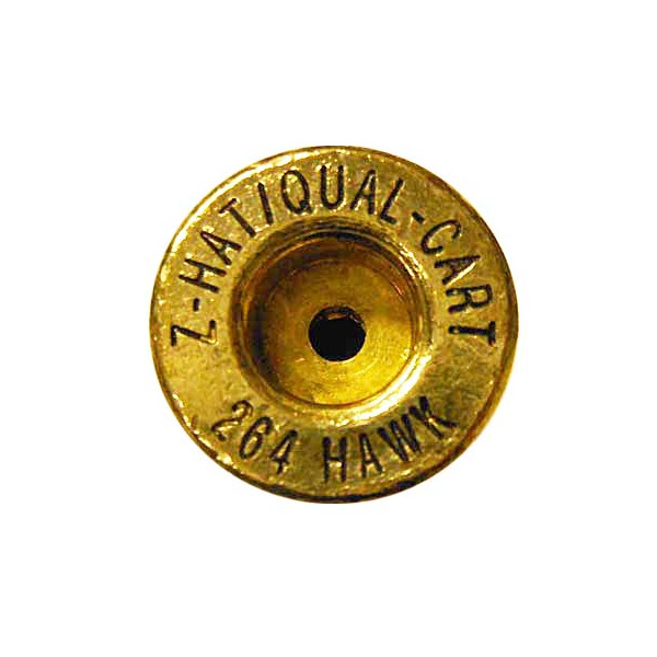 QUALITY CARTRIDGE BRASS 264 HAWK UNPRIMED 20/BAG