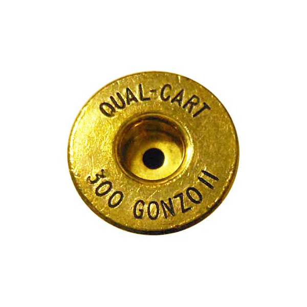 QUALITY CARTRIDGE BRASS 300 GONZO II UNPRIMED 20/BAG