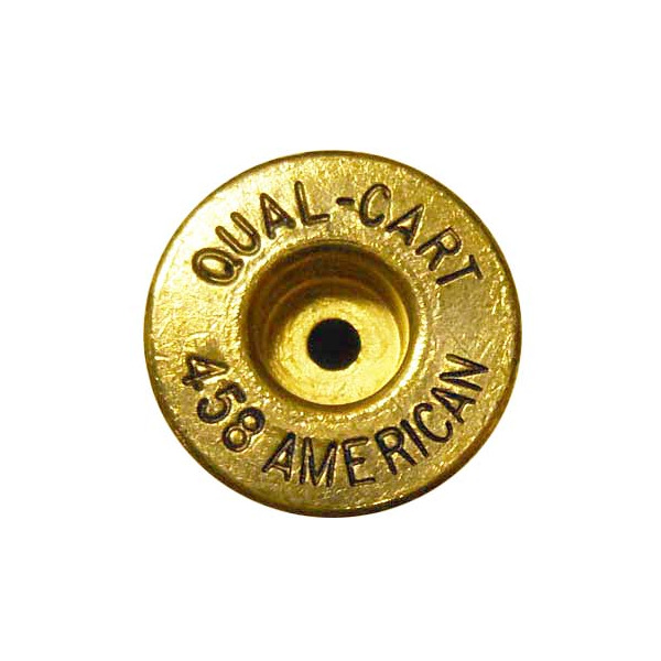 QUALITY CARTRIDGE BRASS 458 AMERICAN UNPRIMED 20/BAG
