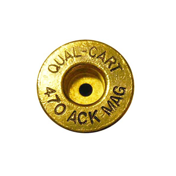 QUALITY CARTRIDGE BRASS 470 ACK MAG UNPRIMED 20/BAG