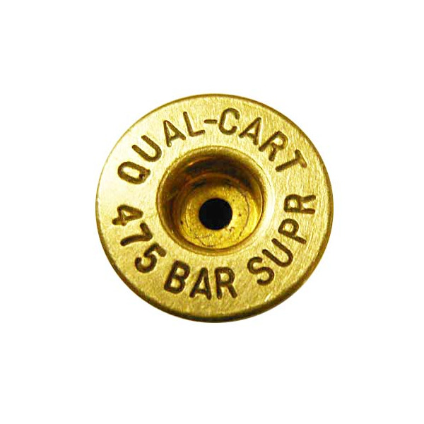 QUALITY CARTRIDGE BRASS 475 BARNES SUP. UNPRIMED 20bg