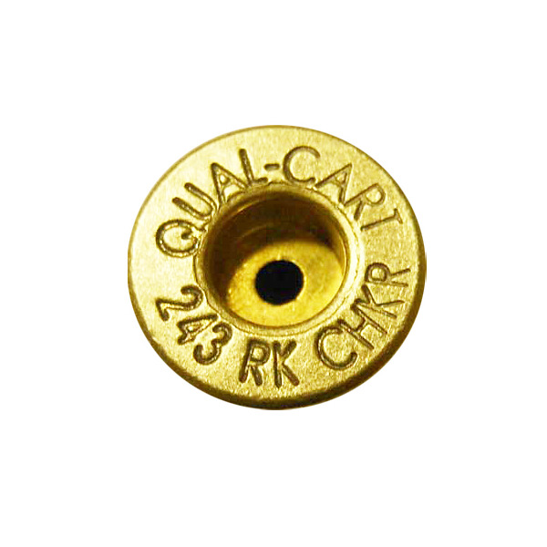 QUALITY CARTRIDGE BRASS 243 ROCK CHUCKER UNPRIMD 20bg