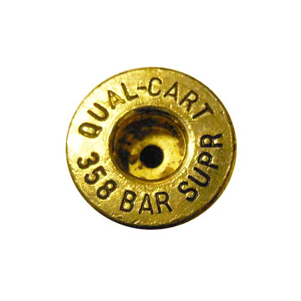 QUALITY CARTRIDGE BRASS 358 BARNES SUP. UNPRIMED 20bg