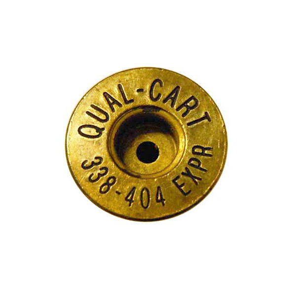 QUALITY CARTRIDGE BRASS 338-404 EXPRESS UNPRIMED 20/BAG