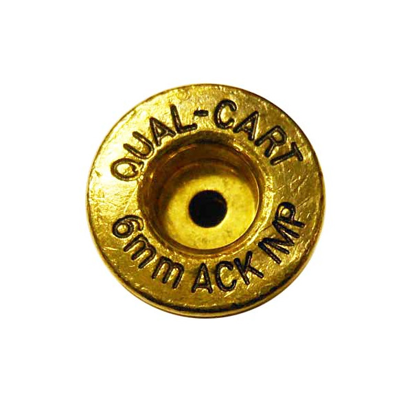 QUALITY CARTRIDGE BRASS 6MM REMINGTON IMP BASIC UNPRIMED 20/BAG