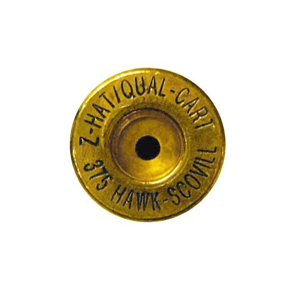 QUALITY CARTRIDGE BRASS 375 HAWK-SCOVILL UNPRIMD 20bg