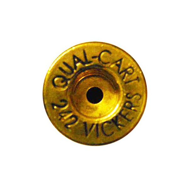 QUALITY CARTRIDGE BRASS 242 VICKERS UNPRIMED 20/BAG