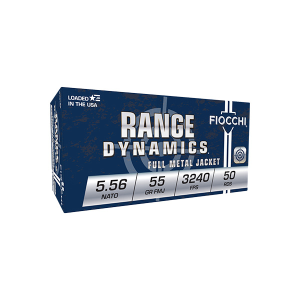 FIOCCHI AMMO 5.56 NATO 55gr FMJBT 50/bx 20/cs
