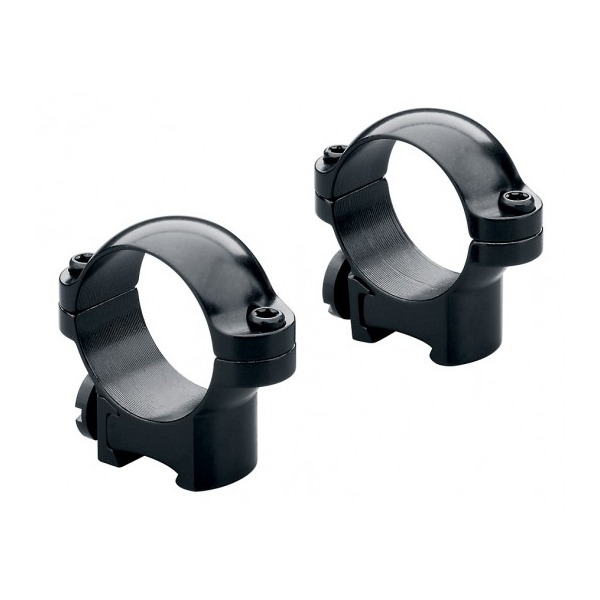 LEUPOLD RINGMOUNT 1" 22RF 13mm GROOVE MED .850" BLK
