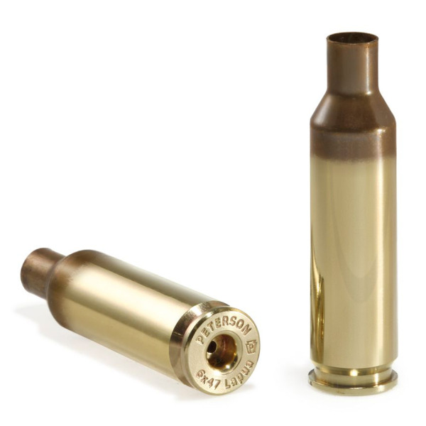 Peterson Brass 6x47 Lapua Unprimed Bulk Box of 500