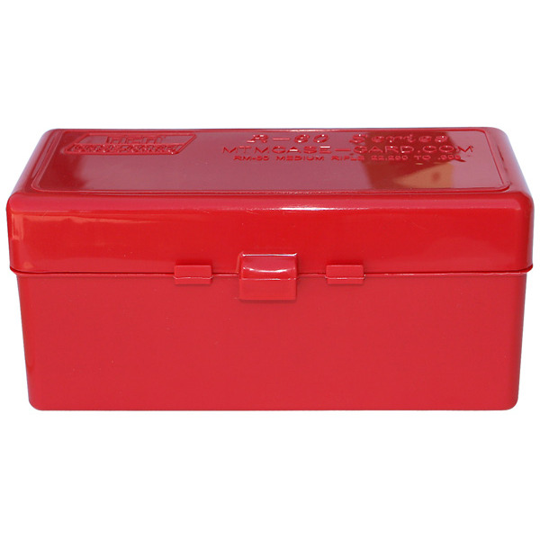 MTM RIFLE FLIP-TOP 60rd 25-06-458MAG/ RED 12/CS