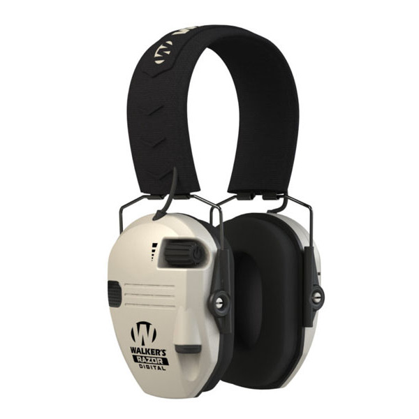 WALKERS RAZOR PRO DIGITAL EAR MUFF / BONE WHITE