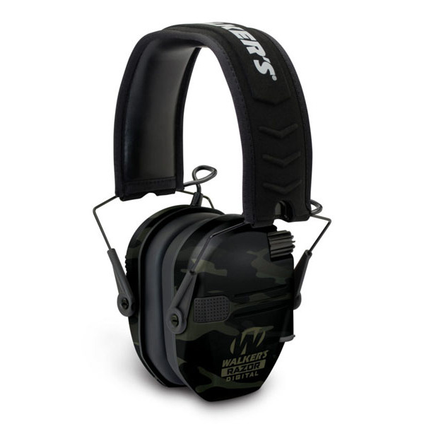 WALKERS RAZOR PRO DIGITAL EAR MUFF/CAMO GREY