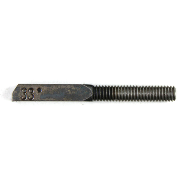 K&M TOOL STEEL NECK TURN CUTTER 33 DEGREE STD CAL