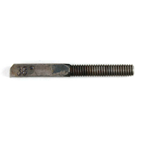 K&M TOOL STEEL NECK TURN CUTTER 38 DEGREE STD CAL