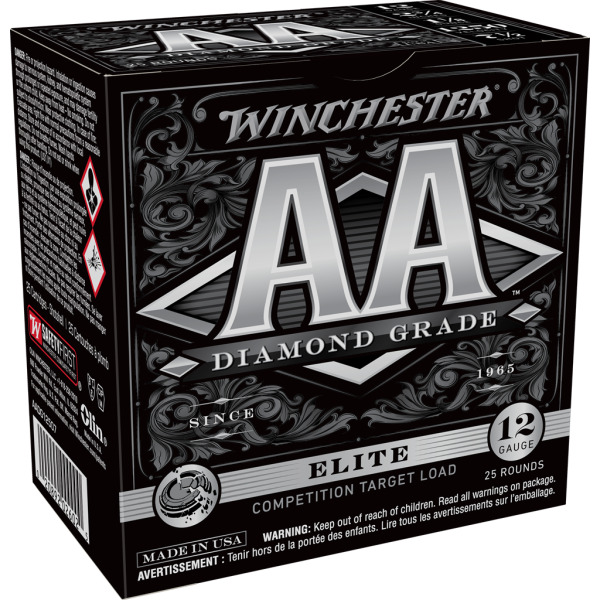 WINCHESTER AA 12ga D.G. 1-1/8oz 1250fps #7.5 2.75" 250/cs