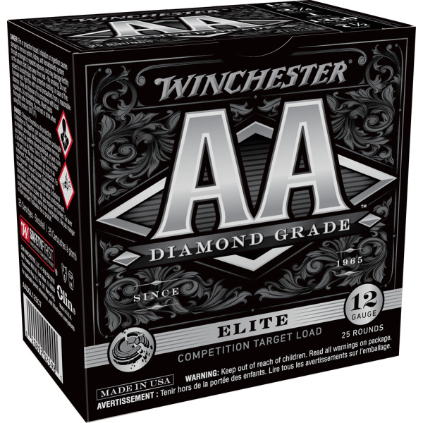 WINCHESTER AA 12ga D.G. 2.75 1oz 1250fps #7.5 250/cs