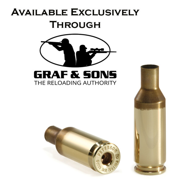 Peterson Brass 6mm BR Norma Unprimed Bulk Box of 500