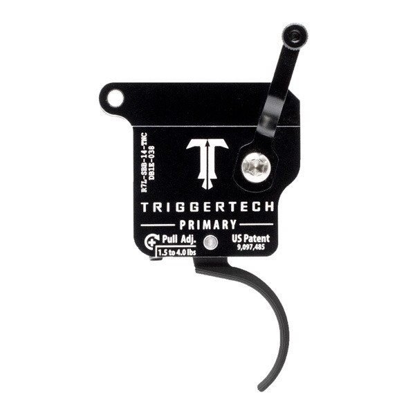 TRIGGERTECH REMINGTON CLONE LFT PRIM CRV CLEAN BK 1.5-4lb