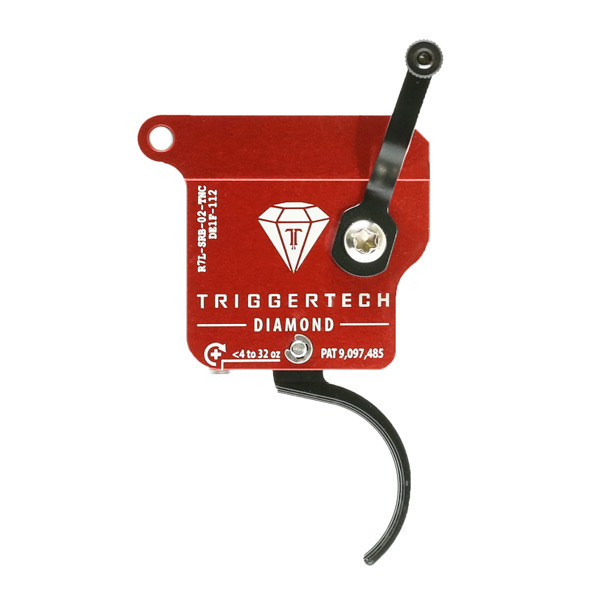 TRIGGERTECH REMINGTON CLONE LFT DMND CRV CLEAN 0.3-2lb BK