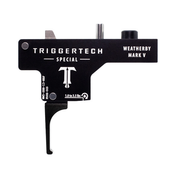 TRIGGERTECH WTHBY Mrk V SPECIAL FLAT 1-3.5lb BK
