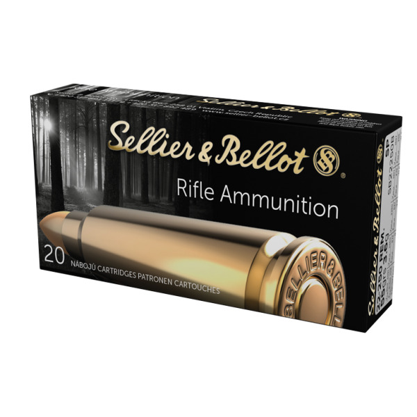 SELLIER & BELLOT AMMO 22-250 55gr SP 20/bx 25/cs