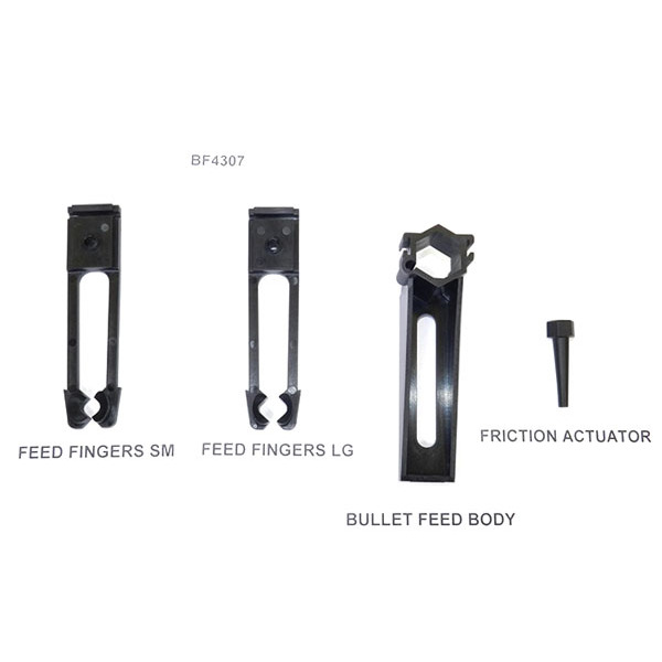 LEE BULLET FEED KIT MOLDED PARTS