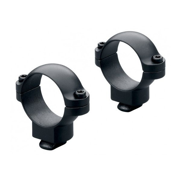 LEUPOLD RING DUAL-DOVTAIL 1" LOW .650" SILVER