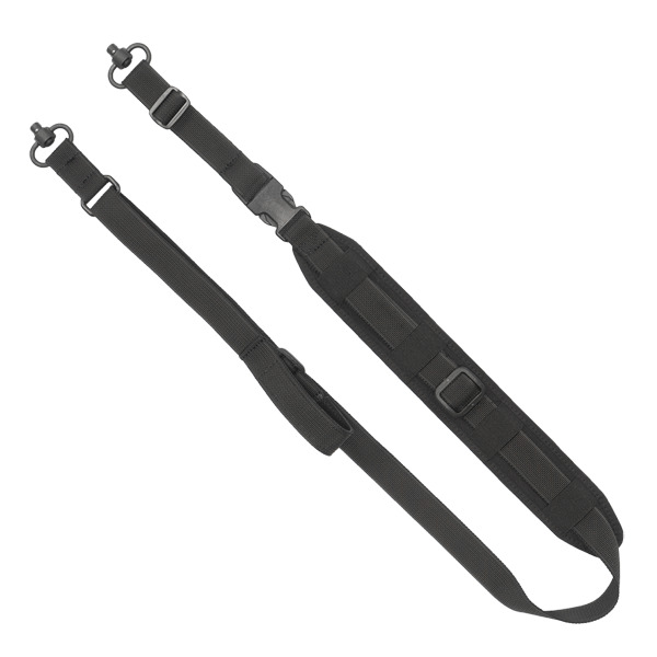 GROVTEC SLING QS 2-PT SENTINEL w/PB SWIVELS BLK