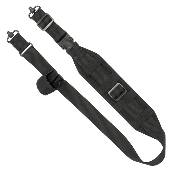 GROVTEC SLING HVY GUNNER w/ PB SWIVELS - BLACK