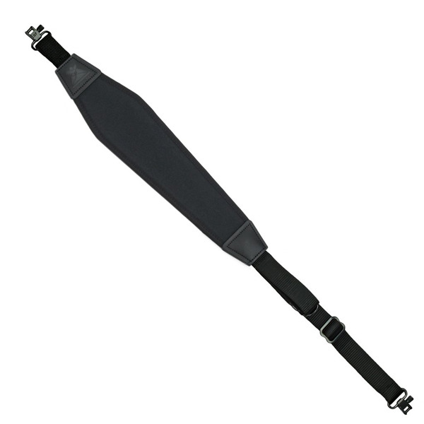 GROVTEC SLING RIFLE NYLON PADDED 48x1 BLK w/SWIVELS