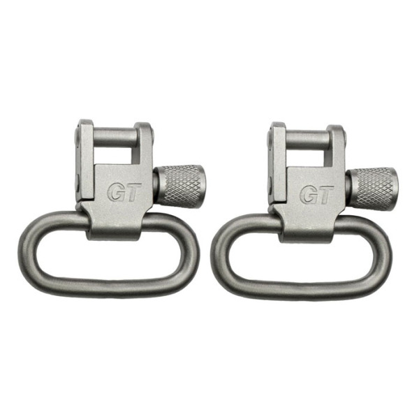 GROVTEC SWIVEL 1 LOCKING NICKEL PLATED 2 PACK