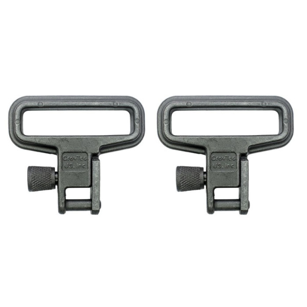 GROVTEC SWIVEL MIL-FORCE BLACK 2 PACK