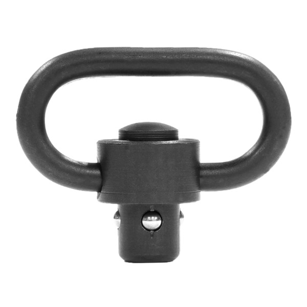 GROVTEC SWIVEL HD PUSH BUTTON 1-1/4 BLACK SINGLE