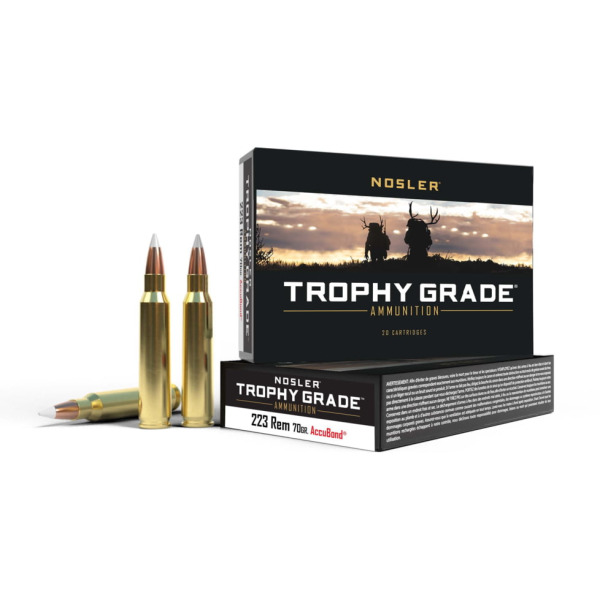 NOSLER AMMO 223 REMINGTON 70gr Accubond 20/bx 20/cs