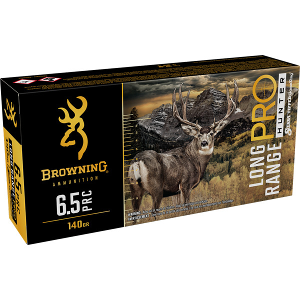 BROWNING AMMO 6.5 PRC 130gr LR PRO HUNTER 20/bx 10/cs