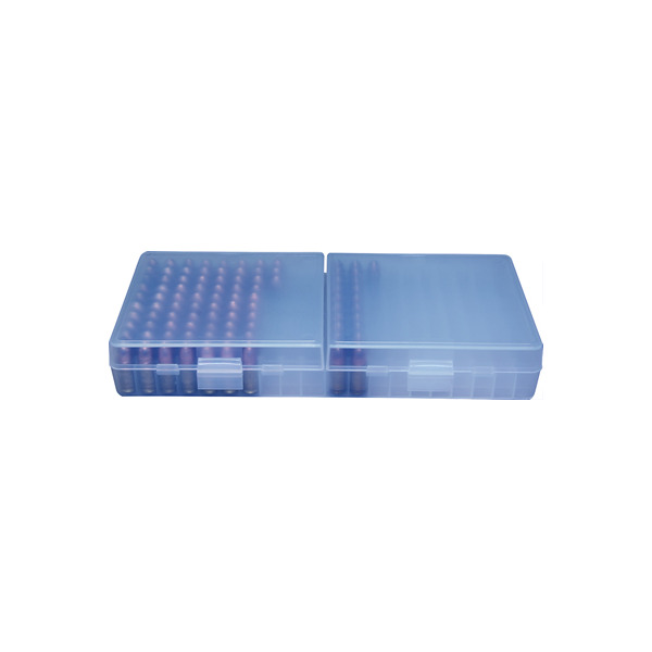 MTM PISTOL FLIP-TOP 200rd 9MM/380ACP/CLR BLUE 12/CS
