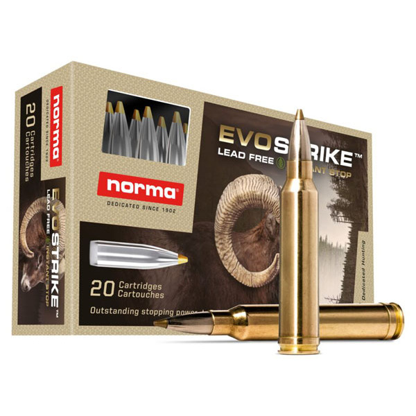 NORMA AMMO 300 WINCHESTER MAG 139gr EVOSTRIKE 20/b 10/c
