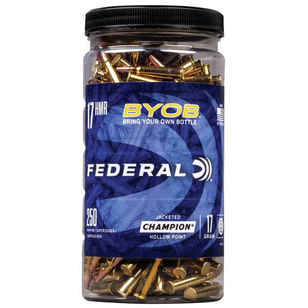 FEDERAL AMMO 17 HMR 17gr HP 250/bx 8/cs