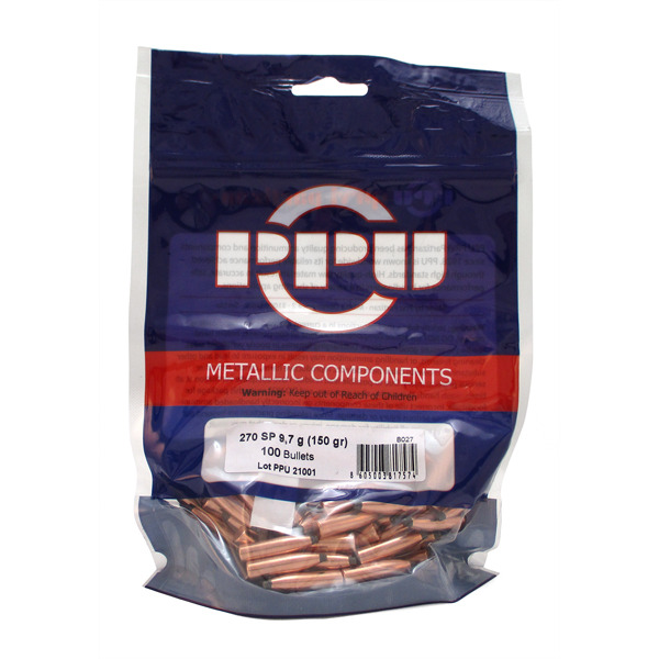PRVI PARTIZAN BULLET 270cal (.277) 150gr SP 100/BAG