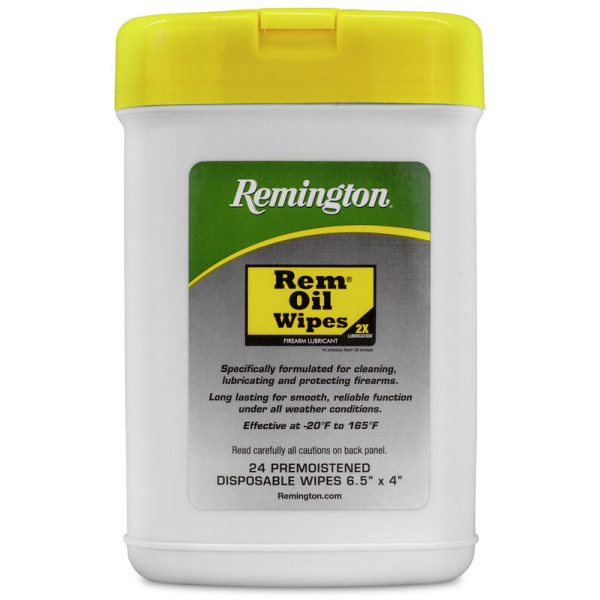 REMINGTON REMINGTON-OIL POP-UP WIPE 24/PACK 12/CASE