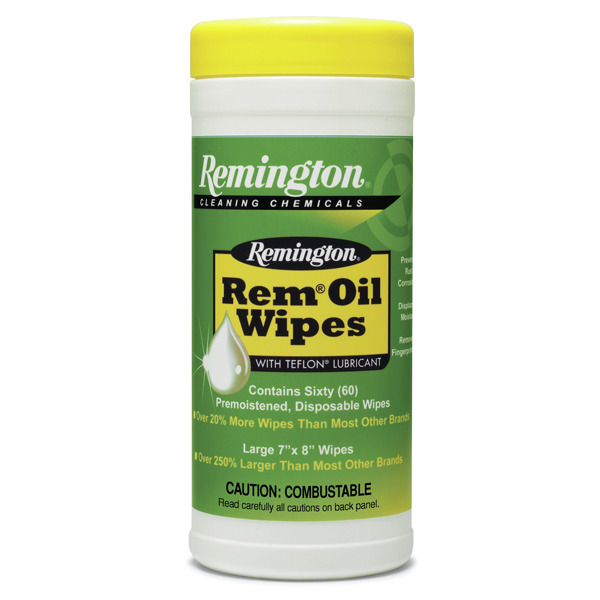 REMINGTON REMINGTON-OIL WIPES 7 X 8 60/PACK 6/CASE