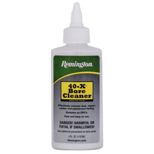 REMINGTON 40-X BORE CLEANER 4oz BOTTLE 6/CASE
