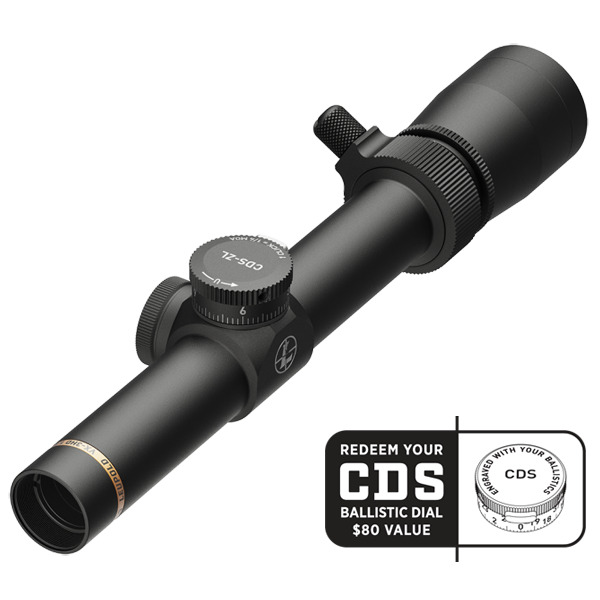LEUPOLD 1.5-5x20mm VX-3HD (1in) MATTE CDS-ZL DUPLEX