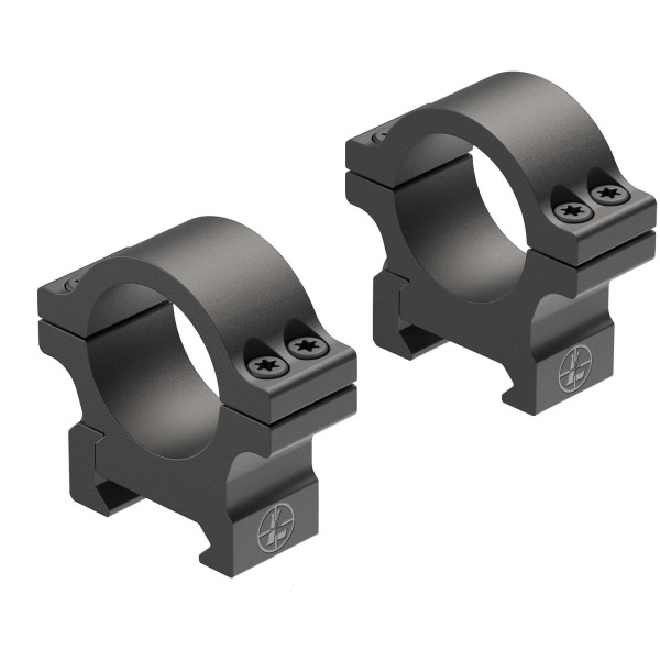 LEUPOLD OPEN RANGE CROSS- SLOT RINGS 1" LOW MATTE