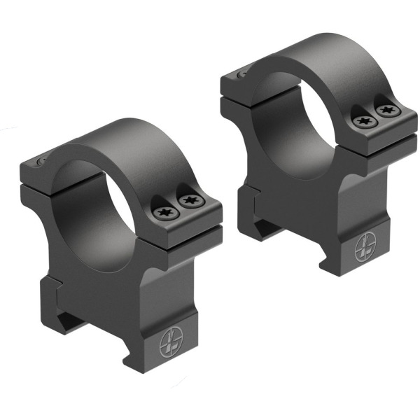 LEUPOLD OPEN RANGE CROSS- SLOT RINGS 1" HIGH MATTE