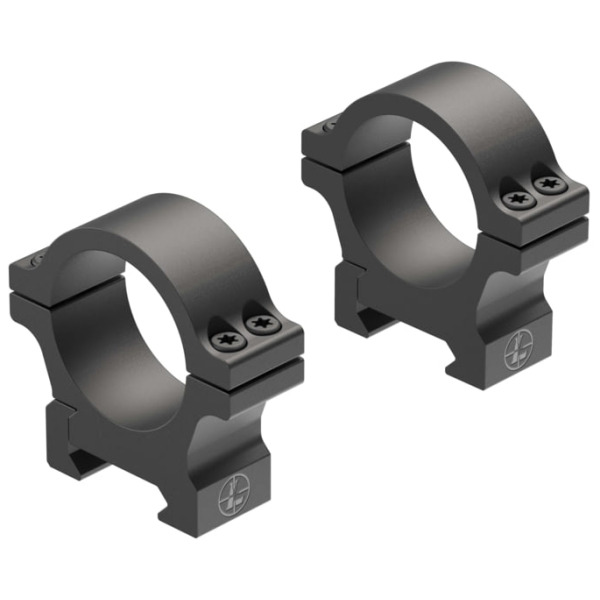 LEUPOLD OPEN RANGE CROSS- SLOT RINGS 30mm LOW MATTE